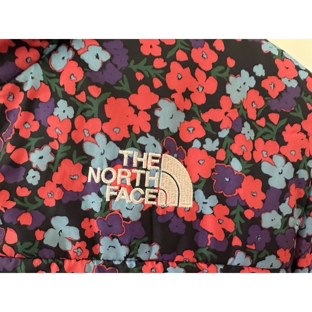 THE NORTH FACE Girls Reversible Mossbud Swirl Insulated Jacket L(14/16)